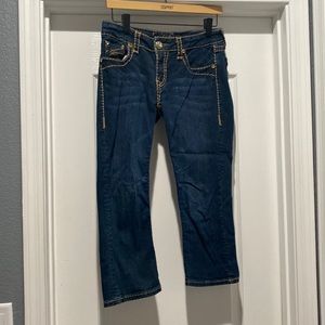 LA Idol Jean Capris (Size 9)